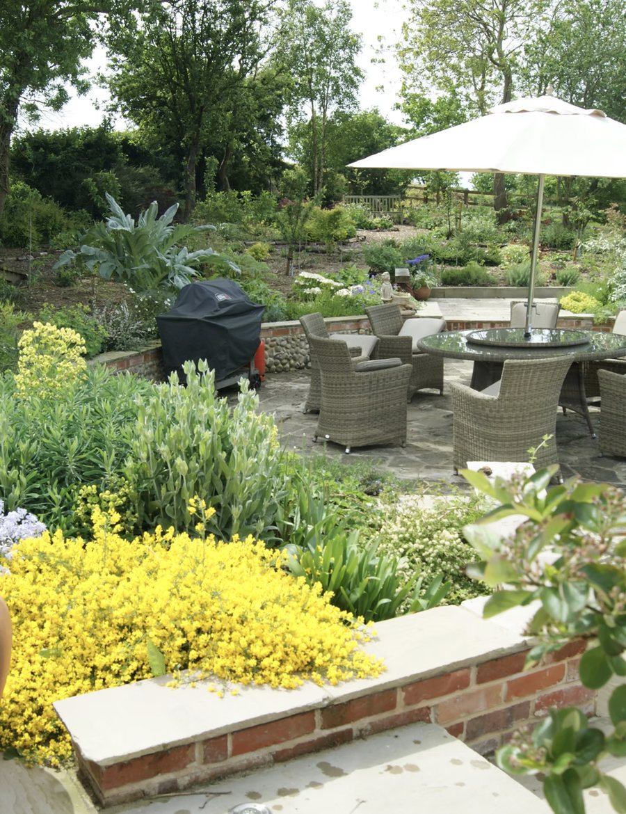 Family Terrace Garden in Made for long lunches